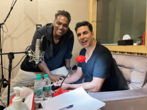 Super Star Akshay Kumar bestowed his voice to Dehati Disco