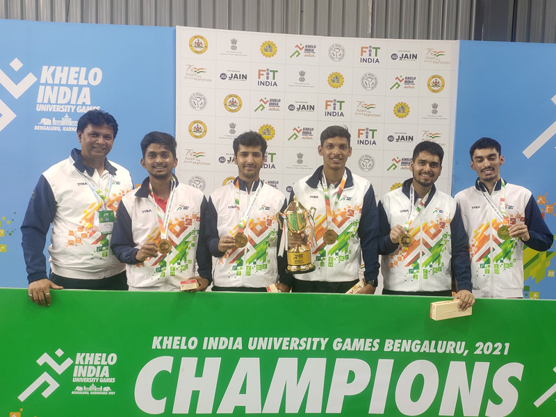 University of Mumbai Mens Table Tennis Team