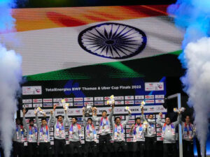 india beat indonesia 3 0 to lift maiden thomas cup trophy