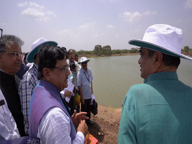 nitin gadkari dedicates to the nation 20 amrit sarovars in akola maharashtra