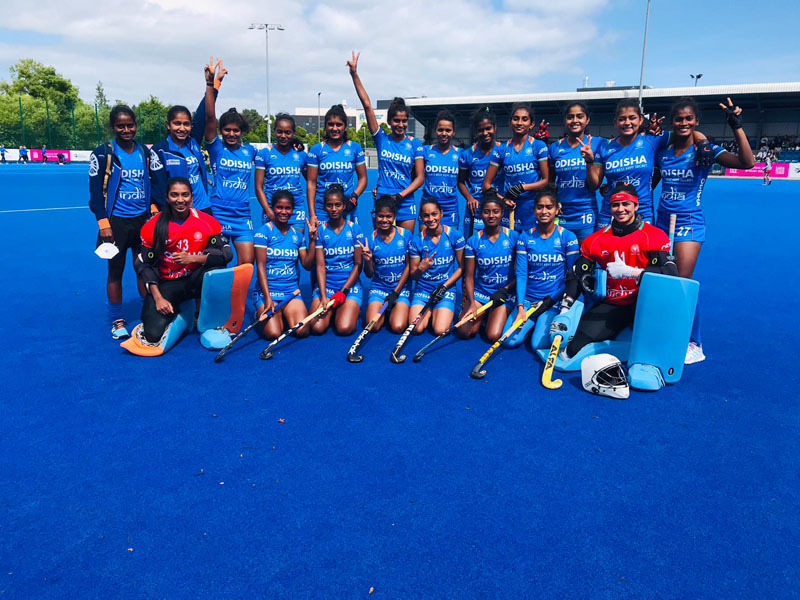 Indian Junior Womens Hockey Team start U23