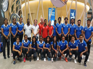 Indian Men and Womens Hockey Teams leave for FIH Hockey5s Lausanne 2022