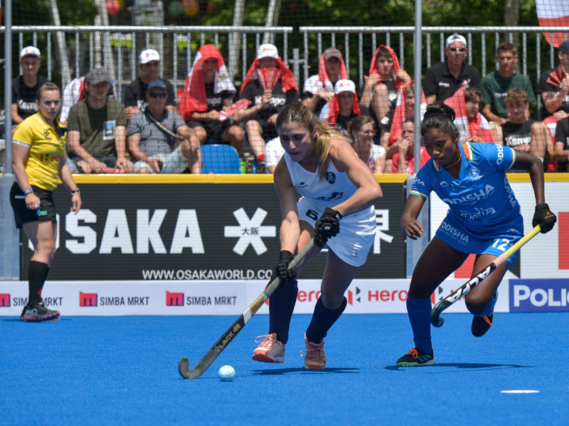 Indian Womens Hockey Team go down against Uruguay Poland on FIH Hockey 5s opening day