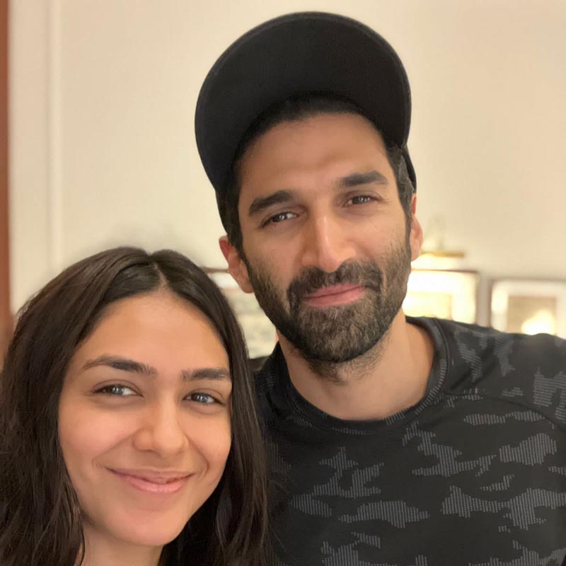 Mrunal Thakur reunites with Gumrah co star Aditya Roy Kapur