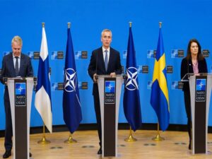 NATO on Wednesday invited Finland and Sweden to join the alliance
