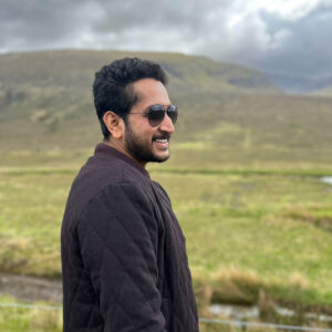 Parambrata Chatterjee in Scotland