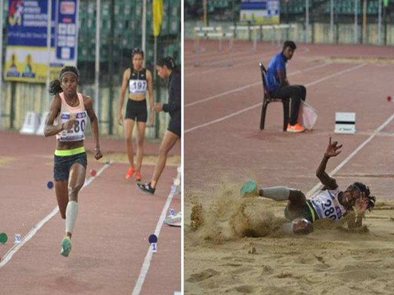 aishwarya breaks decade old triple jump record