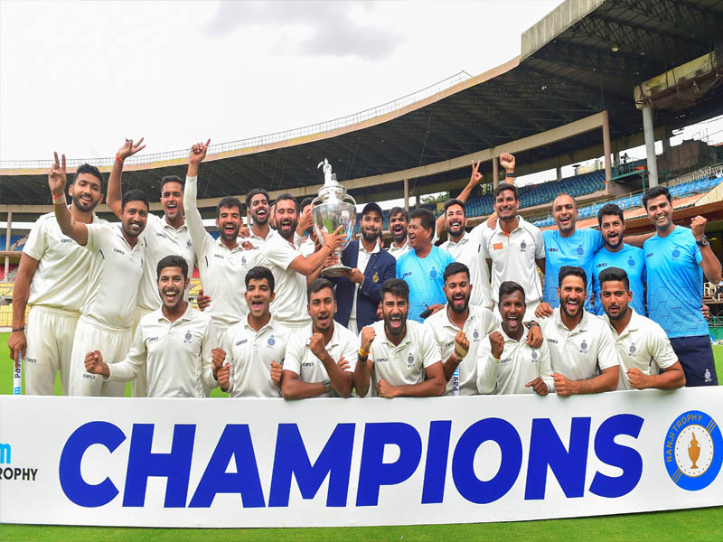 madhya pradesh clinch first ranji trophy title defeat mumbai by six wickets in final