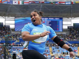 manpreet kaur new national record women shot put breach 18m