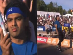 neeraj chopra breaks national record