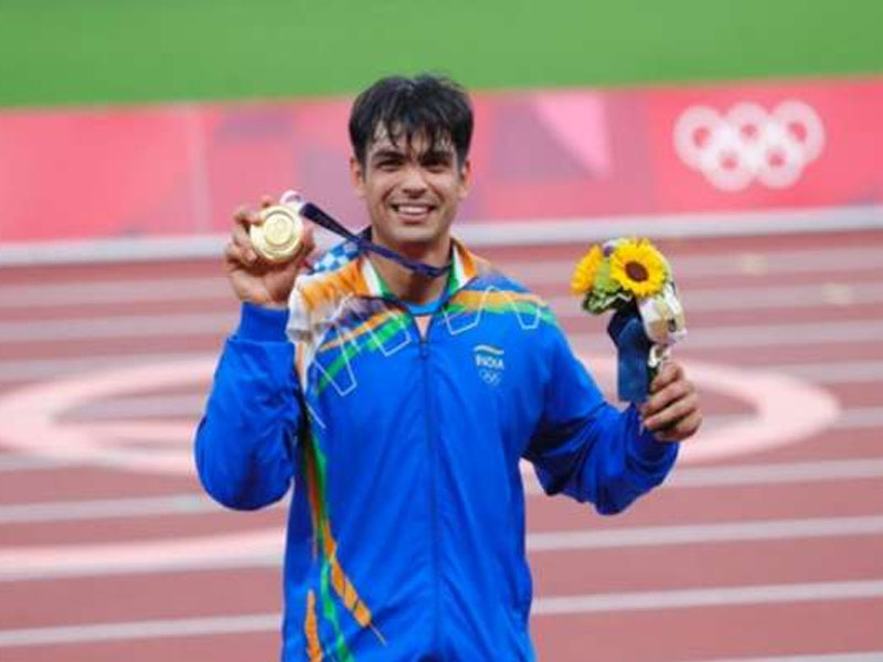 neeraj chopra wins gold medal of 2022 at Kuortane Games