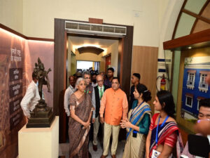 nirmala sitharaman inaugurates national museum of customs and gst dharohar in goa