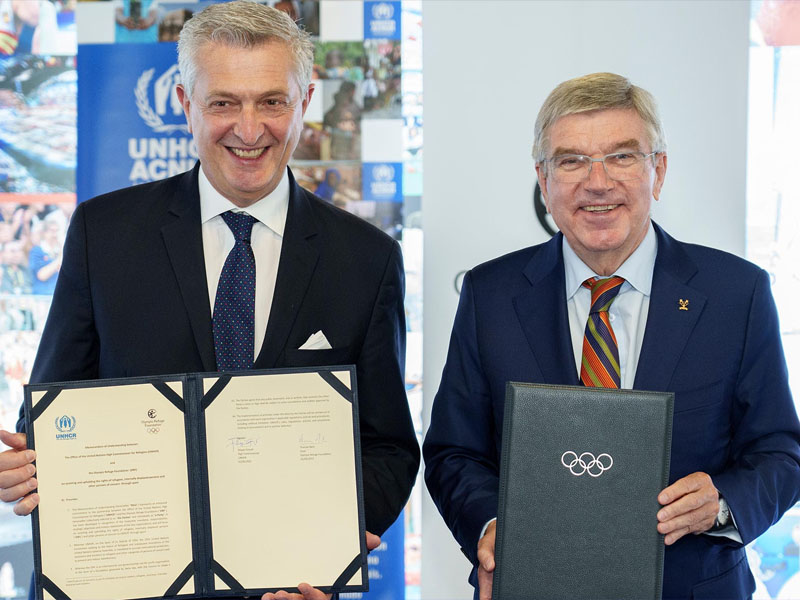 olympic refuge foundation strengthens support to refugees worldwide