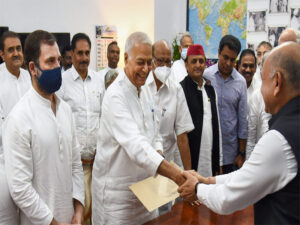 oppositions presidential candidate yashwant sinha file nomination president election