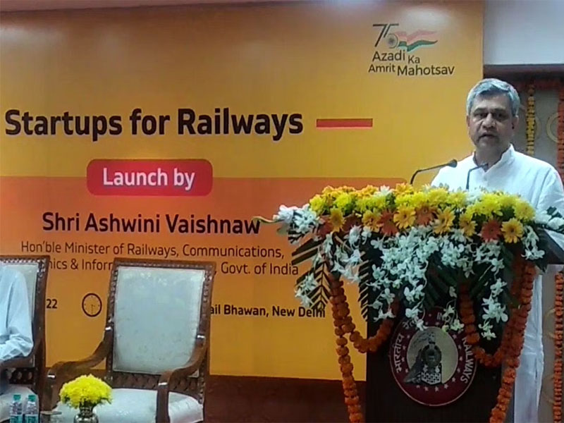 union minister ashwini vaishnaw launches startups for railways