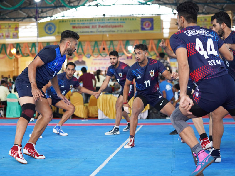 69TH Senior National Kabaddi Championship Indian Railways vs Punjab