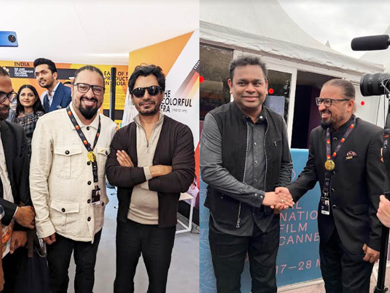 AR Rahman Nawazuddin Siddiqui Ricky Kej and other B Town Glitterati warming up to Metaverse at Cannes 2022