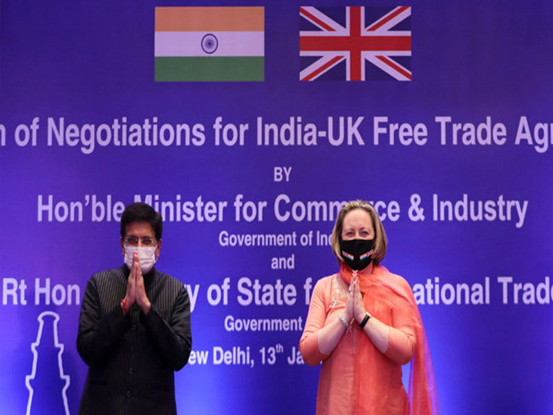 India UK start talks on free trade deal