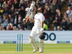 Rishabh Pant scored the fastest century by an Indian wicketkeeper in Tests