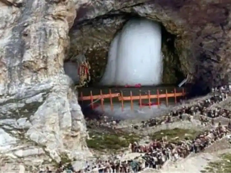 cloudburst hits amarnath cave in jk