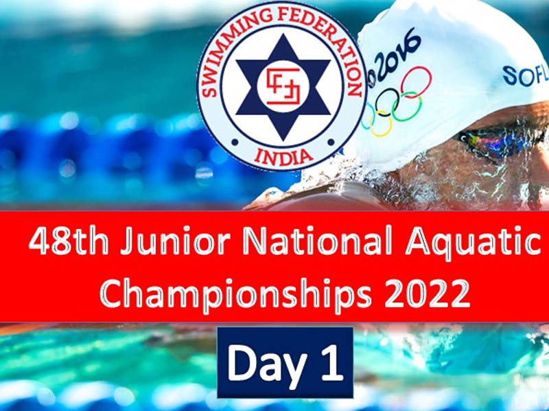 day 1 48th junior national aquatic championships 2022