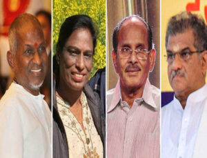 ilaiyaraaja pt usha vijayendra prasad and veerendra heggade nominated to rajya sabha