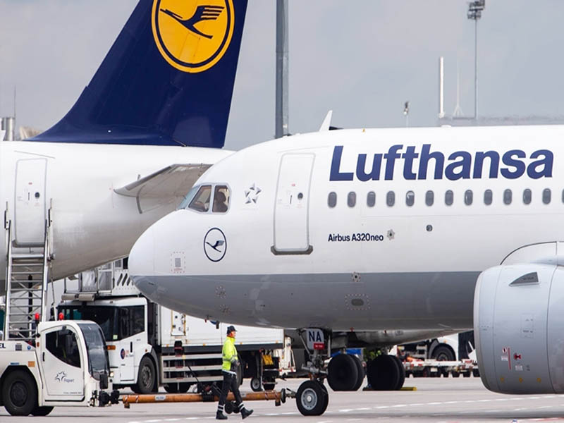 lufthansa cancels almost all flights in germany due to scheduled ground staff strike