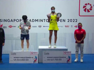 singapore open 2022 pv sindhu wins first super 500 title