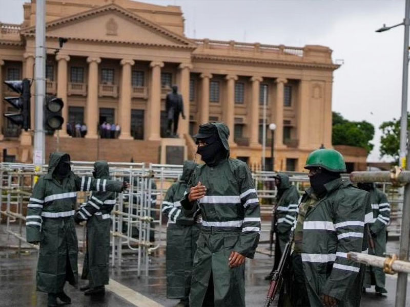 sri lankas presidential office reopens