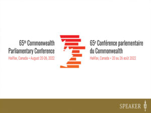 65th cwealth parliamentary conference canada