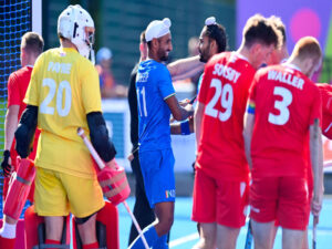 Indian Mens Hockey Team play out thrilling 4 4 draw against England