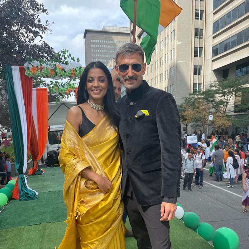 Rahul Dev and Mugdha Godse