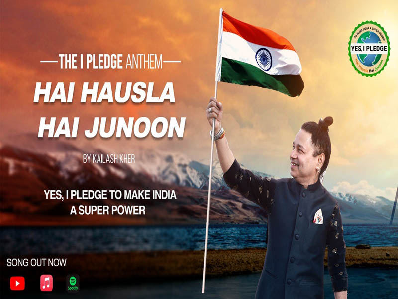 Singer Kailash Kher along with Repos launches I Pledge campaign to encourage youth