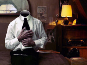 The Man Without a Head by Juan Solanas