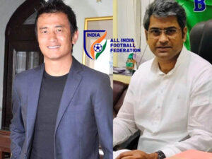 aiff elections bhaichung bhutia vs kalyan chaubey for president
