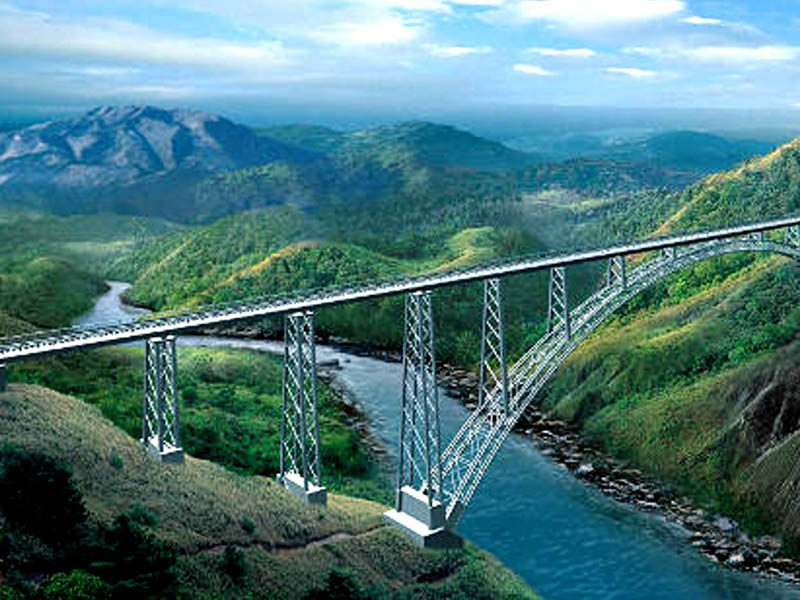 chenab bridge world s highest railway bridge