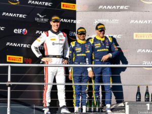 Podium Class Finish for Arjun Maini and team HRT