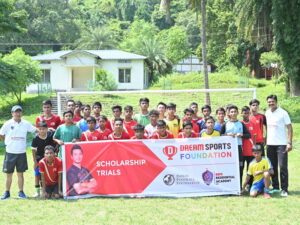 Trials for Dare to Dream at the APRO Ground Guwahati Assam