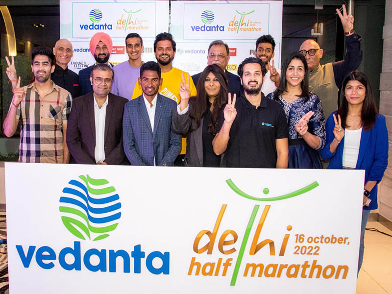 Vedanta Delhi Half Marathon 2022 Launch