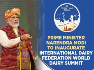 pm modi to inaugurate four day long international dairy federation world dairy summit 2022