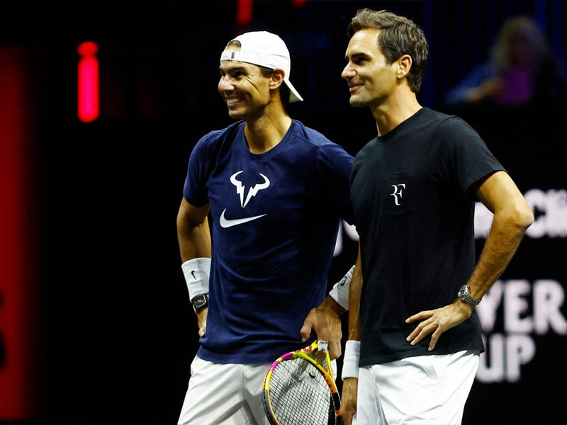 roger federer plays final doubles match with rafael nadal at laver cup