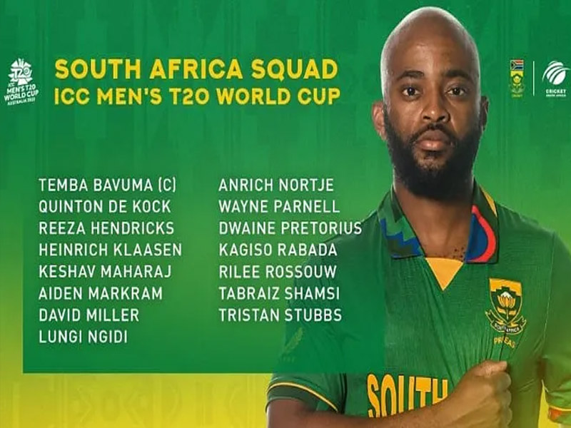 south africa squad t20 world cup 2022