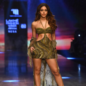 Alaya F turns showstopper for Nikita Mhaisalkar at Lakme Fashion Week