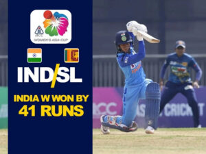 India defeat Sri Lanka by 41 runs in Women Asia Cup