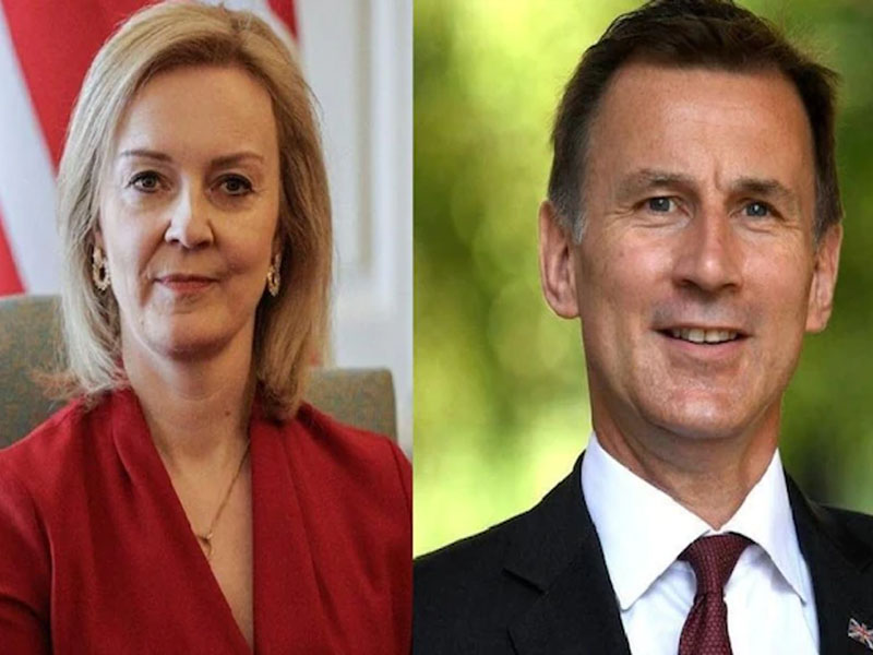 Liz Truss appointed Jeremy Hunt finance minister