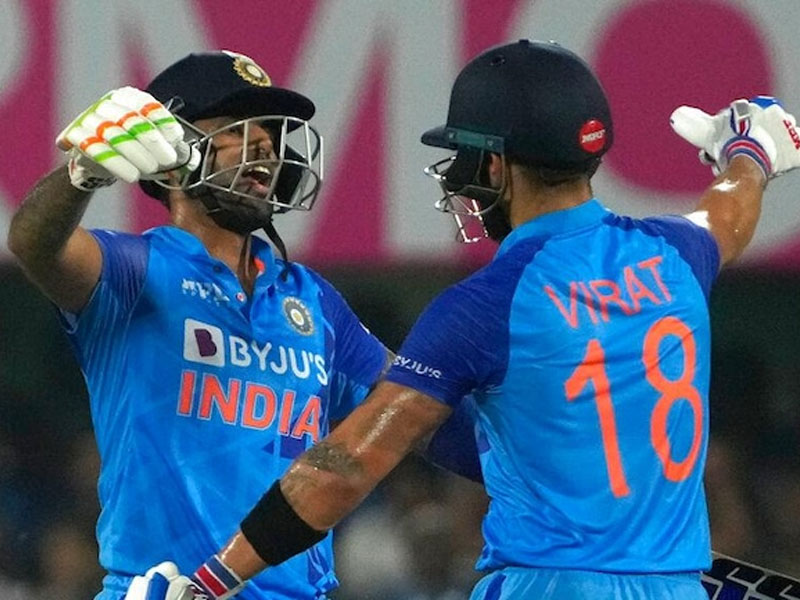 Suryakumar Yadav and Virat Kohli