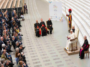 ioc president and the pope agree to explore strengthening the cooperation between faith and sport