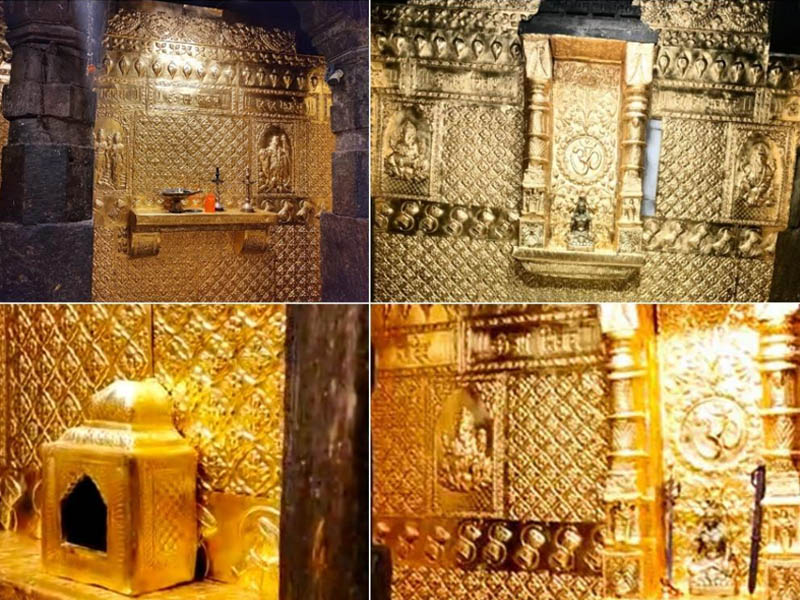 kedarnath dhams sanctum sanctorum decorated with 550 gold layers