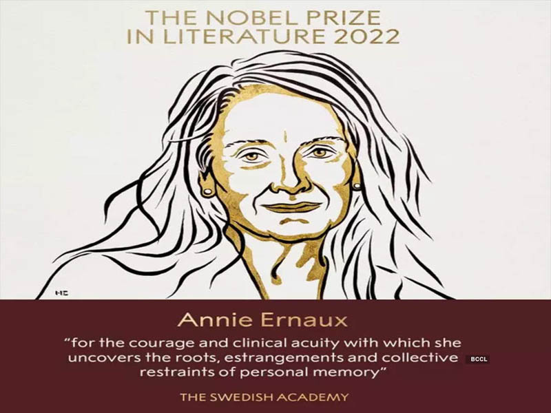 rench author annie ernaux wins nobel prize for literature 2022