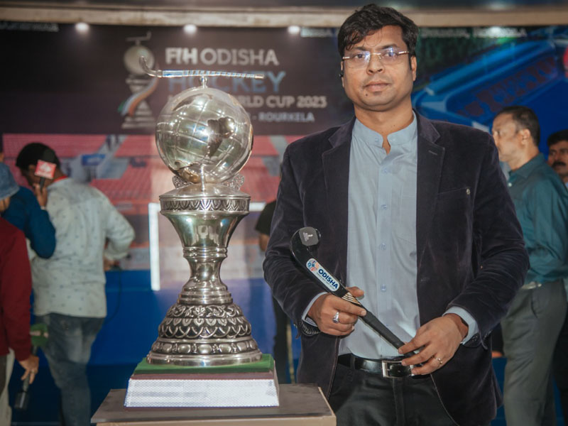 Hockey India President Dilip Tirkey